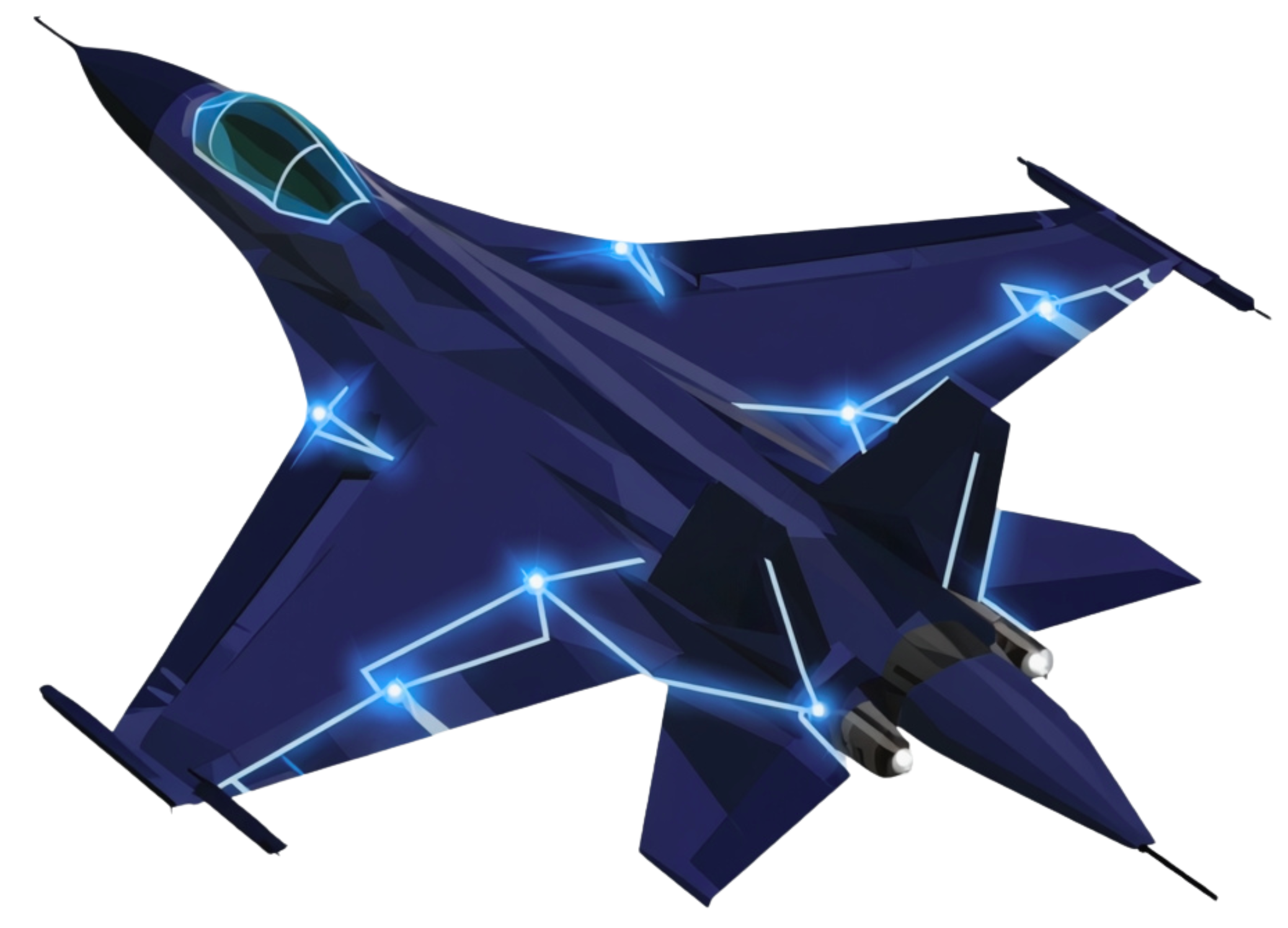 Fighter Jet Illustration