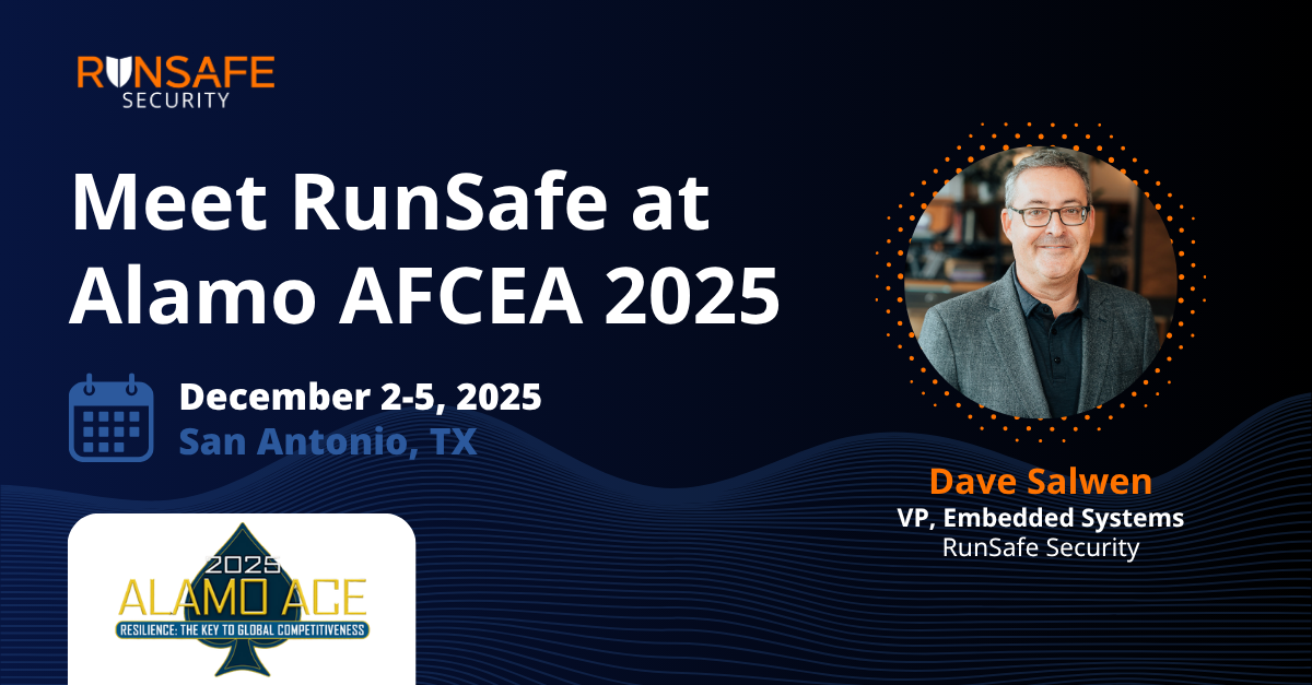 RunSafe Security at Alamo AFCEA 2025